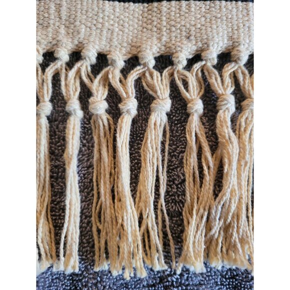 Lady of Guadalupe Holy Virgin Mary Wall Hanging Woven 15" x 25" 100% Cotton - Picture 3 of 6